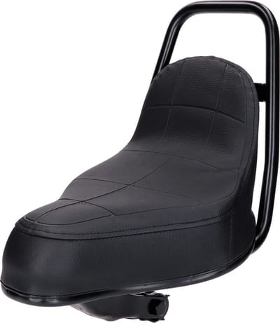 Zadel Chopper met strop zwart (o.a. Puch Maxi) PM49945