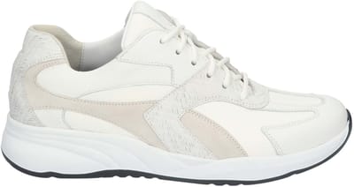 durea - 6316 G - Lage sneakersDames sneakers - Kleur: Wit/beige - Maat: 38