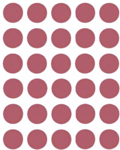 Ronde etiketten - BORDEAUX - 150 stuks - "MULTIPLAZA - stickers - 2cm - 20mm - markeren - ordenen - archiveren - universeel - knutselen - hobby - kantoor