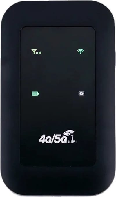 Mifi router - Draadloos WiFi - Mifi router - 4G/5G - 10 apparaten - WiFi Dongle - Wifi Buddy - Simkaart - USB - Wifi in de Auto - 150Mbps - Zwart