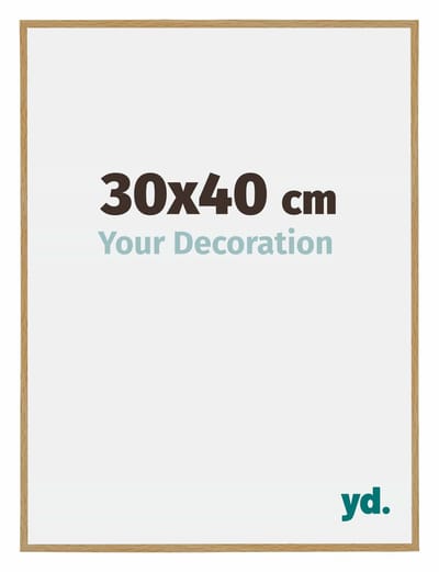 Your Decoration - Fotolijst 30x40 cm - Kunststof - Beuken Licht - Evry