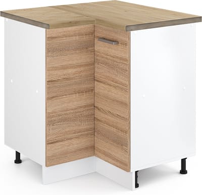Vicco R-Line Hoekkast – 75.6 cm, WB Eik Sonoma