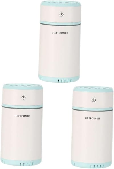 Mini Luchtbevochtiger - Essentiële Olie Diffuser - Lucht Verfrissen - USB Oplaadbaar - 200 ml Capaciteit - Hemelsblauw