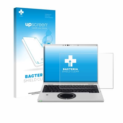 upscreen - Screenprotector voor Panasonic CF-FV3 - Folie Beschermfolie transparant antibacterieel