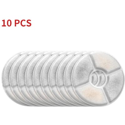 6/10/20 stuks filter voor honden- en kattenfonteinen, watervervangingsfilter voor 1,6 l/2,4 l huisdierfontein, filtersysteem, voorfiltersponzen