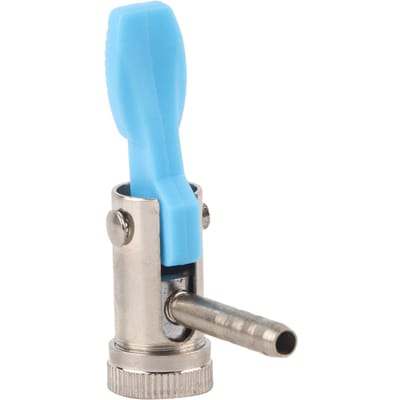 6 mm clip op klauw voor bandenventielconnector, bandenluchtleiding, ventiel voor auto en motorfiets blue