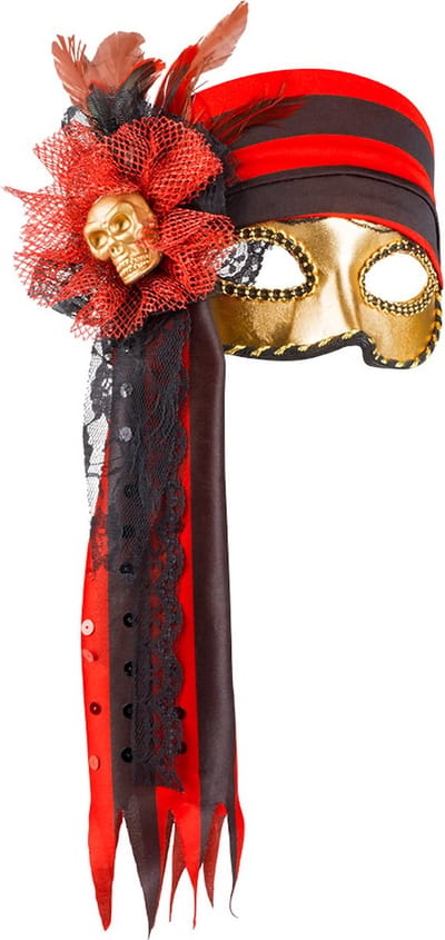 Boland - Masker Venice donna pirata - Volwassenen - Piraat - Piraten