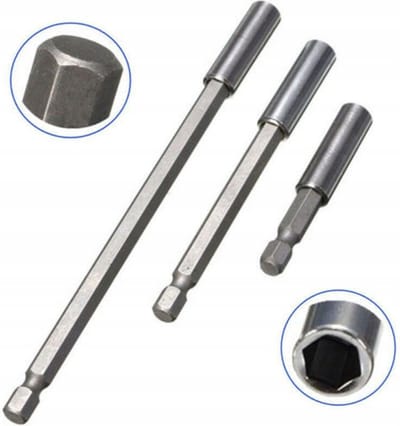 Magnetische Bit Verleng 3 delig