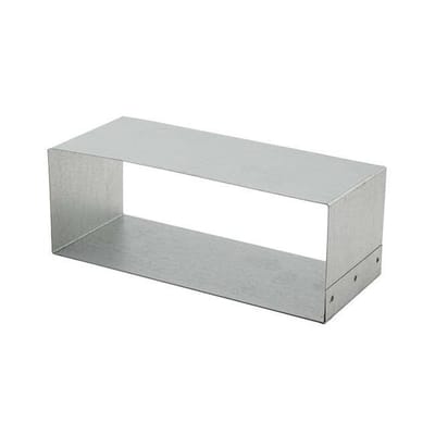 Koppelstuk 220x80 tbv instort kanaal