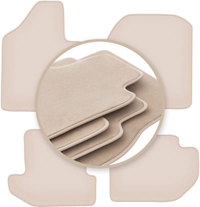 PREMIUM beige vloermatten voor: Suzuki Samurai off-road 1981-1998