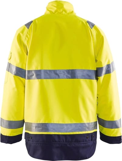 Blaklader Winterjas High Vis 4827-1977 - High Vis Geel/Marineblauw - M