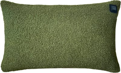 Warmpi Warmtekussen Teddy Groen – 50x30 cm – Elektrisch Verwarmd Ergonomisch Kussen – Inclusief 10.000 mAh Powerbank – 2 Infrarood Warmtepanelen – 3 Warmtestanden tot +/- 60°C