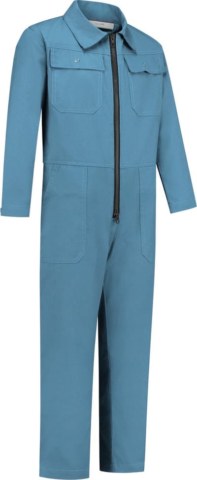 Dapro Kids - Jongens en Meisjes - Kinderoverall - Maat 128 - Hemelsblauw