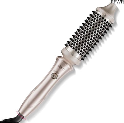 RFWR® Thermische Borstel voor Natuurlijke Krullen - 38 mm en 43 mm Ronde Stylingborstel voor Volumineus Haar