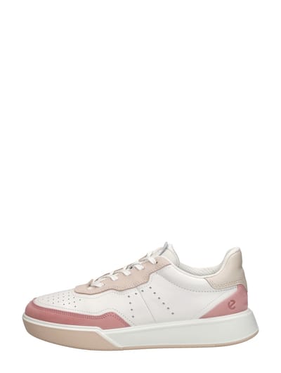 Ecco Street Court Sneakers roze Leer - Dames
