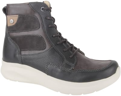 Wolky 0640290-301 dames veterboots sportief maat 39 grijs