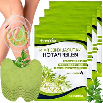Natuurlijke Patches voor Kniepijnverlichting, Effectieve Oplossing voor Gewrichtspijn, Rug- en Schouderpijn (48 Stuks)