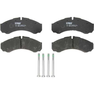 Remblokset TRW GDB1345, voorkant, achter