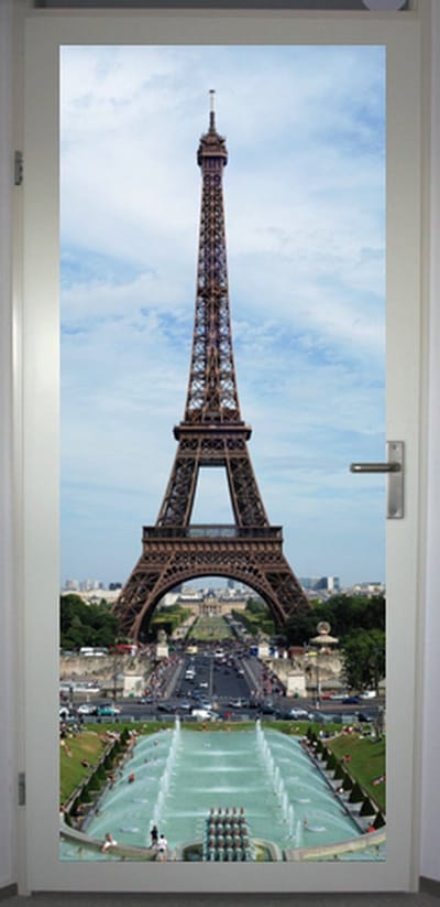 Deurposter 'Parijs 10' - deursticker 75x195 cm