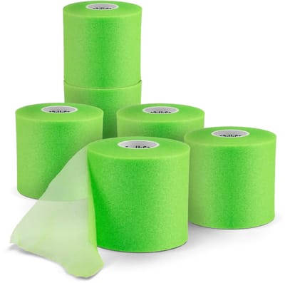 U-Sport Athlete Underwrap - Groen - 6 stuks - 7 cm x 27 m - Onderbandage - Huidbescherming bij Sporttape