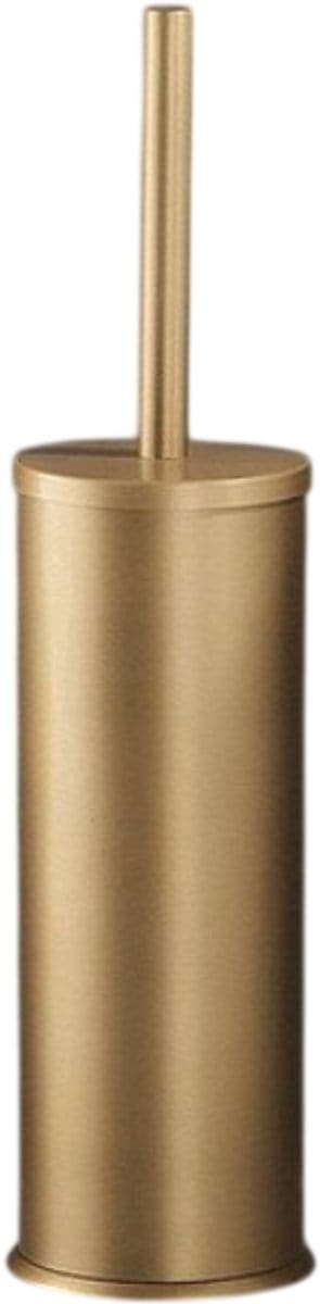 1Pc WC Borstelhouder Aluminium Goud – Badkamer Toiletborstel Set – Hygienische WC Borstel Accessoires – Gouden Toiletborstel, Aluminium WC Borstelhouder, Badkamer Accessoires, Wandtoiletborstel, Luxe WC Borstel