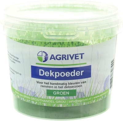 Agrivet Dekpoeder voor rammen Groen