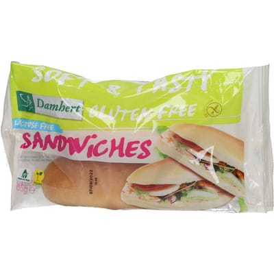 Damhert Sandwiches Glutenvrij 65 Overige