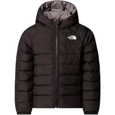 The North Face Reversible Perrito Hooded Jacket Children - Zwart, Zwart 3Y