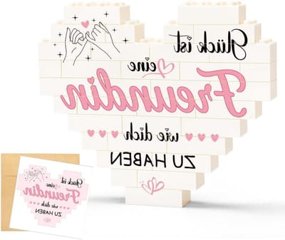 Hartvormige Decoratie met Kaart en Envelop - Persoonlijke Boodschap - Vader, Vriendin, Partner - Verjaardag, Kerstmis, Valentijnsdag - Vriendschap Editie