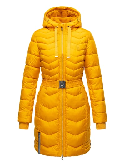 Navahoo Alpenveilchen dames winter gewatteerde jas – Warm, lang & stijlvol