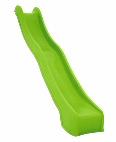 Losse Glijbaan Appelgroen 2,5 meter (voor platformhoogte 120 cm) | Aanbouwglijbaan voor o.a. speeltoestel, speelhuisje | Plastic / Kunststof / HDPE