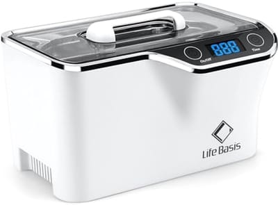 Ultrasone reiniger 600 ml – Digitale ultrasoon reiniger voor brillen, sieraden en horloges