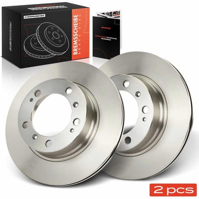 Frankberg 2x Remschijven Achteras voor Porsche