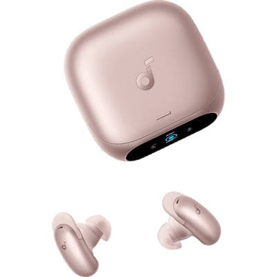 soundcore Liberty 5 Pro by Anker - Anker Thus Al Chip - Kristalheldere Gesprekken - Noise Cancelling Oordopjes - Draadloze Oordopjes - ANC Met 6 - 5 U/28 U:Speeltijd - Snelladen - Draadloos Opladen