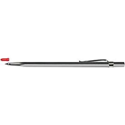 TICOM kraspen met metalen clip 150 x 6 mm, met hardmetalen puntje