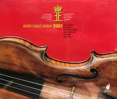Baiba Skride, Ning Kam, Barnabás Kelemen, Alina Pogostkina, Ning Feng, Akiko Ono, Belgian National Orchestra - Queen Elisabeth Comp 01 Violin (3 CD)