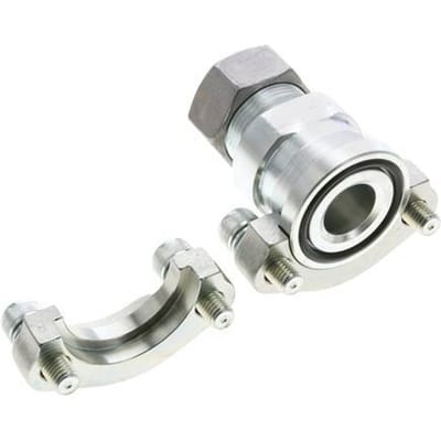 1-1/4'' SAE Flens 3000 psi Staal met 28L (M36x2) ISO 6162-1