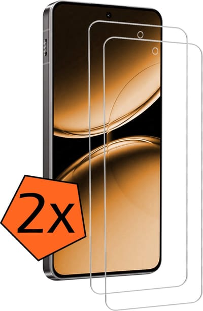 Screenprotector - Geschikt voor Oneplus Nord 4 Screenprotector Bescherm Glas Tempered Glass - Screenprotector Geschikt voor Oneplus Nord 4 Screen Protector - 2 PACK