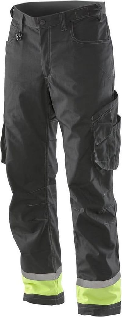 Jobman 2409 Transport Trousers 65240922 - Zwart/Geel - C48
