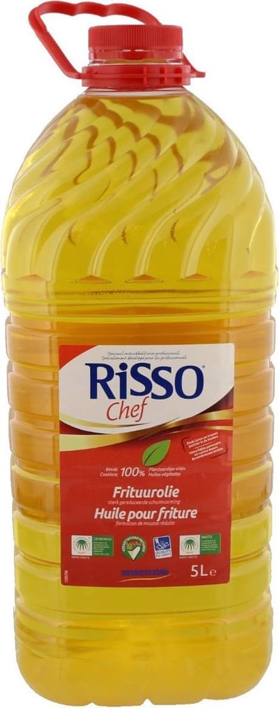 Risso Plantaardige olie voor warme bereidingen - Fles 5 liter