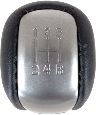 M MODECAR - Versnellingspookknop - Suzuki Grand Vitara II - Zwart Leer - Vijf Versnellingen