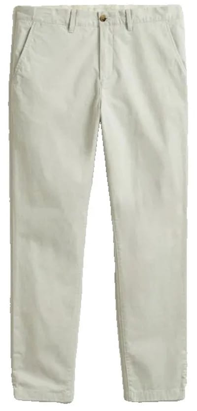 Gant 1501000 Slim Fit Chino Broek Beige 33 / 34 Man