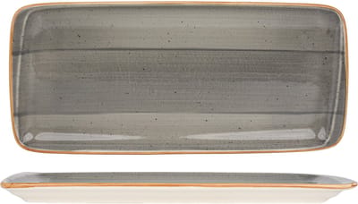 Bonna Serveerschaal - Aura Space - Porselein - 34x16 cm - set van 2