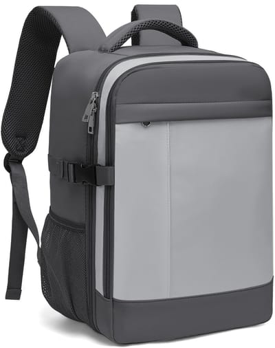 Unyqoos® Compacte en ergonomische rugzak voor handbagage en reizen in stijl