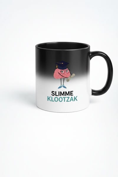 Slimme Klootzak Magische Mok - Graduatie Cadeau