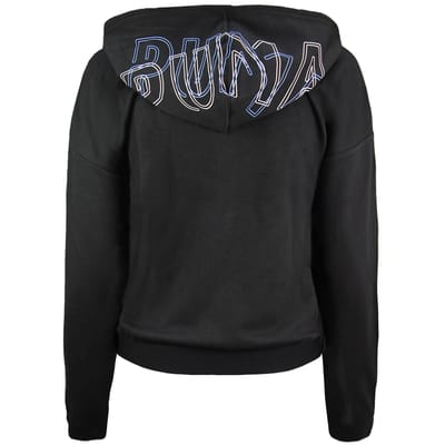 Puma Zip Up Vrouwen Zwarte Hoodie