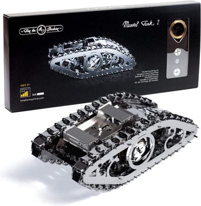 Time For Machine Modelbouwset Marvel Tank Staal 140-delig