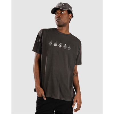 Volcom Lunar Phases T-Shirt zwart