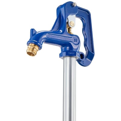 Robinet d'extérieur résistant au gel, Robinet extérieur étanche au gel de 1280 mm avec profondeur d'enfouissement de 609,6 mm, Raccordement de tuyau G 3/4  et raccord pour tuyau d'arrosage, Sans plomb, Sans gel