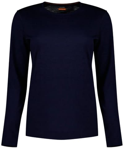 Icebreaker Merino 200 Oasis Lange Mouwen Basislaag Blauw XS Vrouw